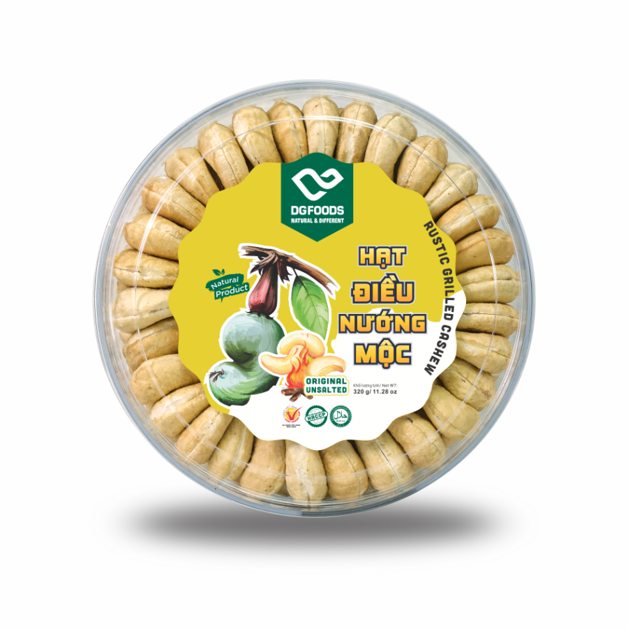 Hạt Điều Nướng Mộc 300g (550g)